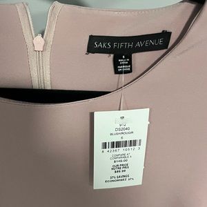 Saks Fifth Ave dress. Size 6. Light pink